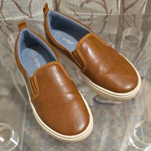 Cat & Jack Brown Slip-On Sneakers for Kids - Size 2